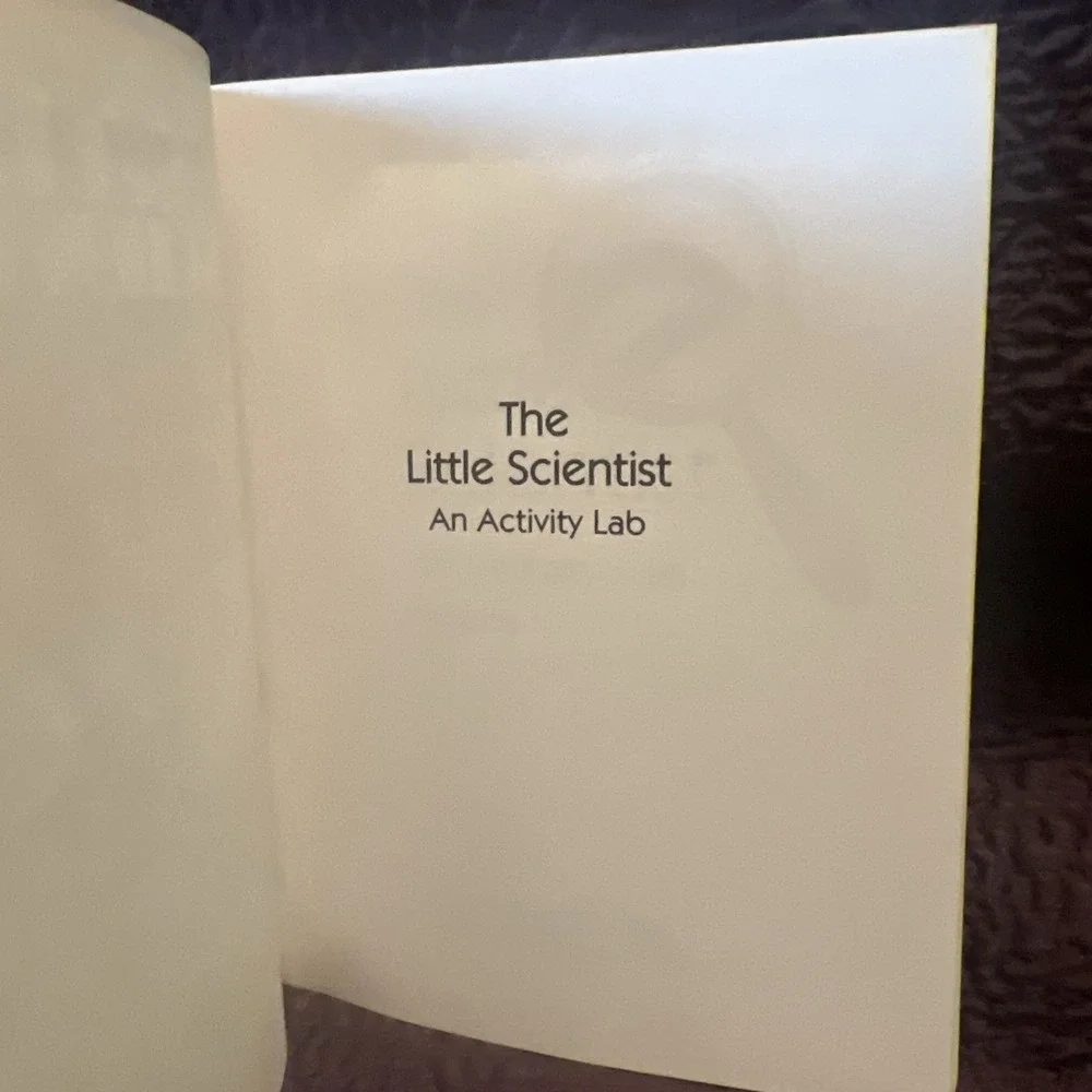 The Little Scientist An Activity Lab Softcover Book Jean Stangl Ages‎ 4-6 New 93